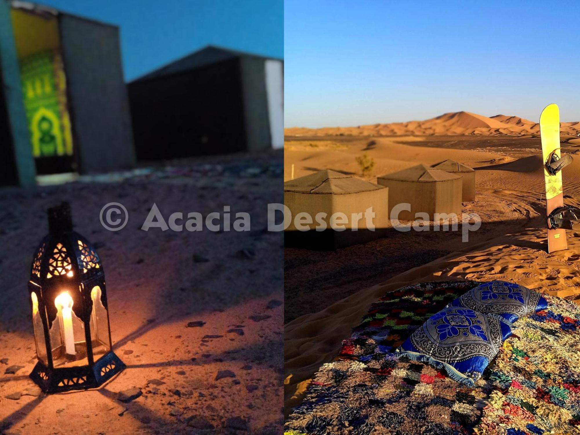 ホテル Acacia Desert Camp メルズーガ エクステリア 写真